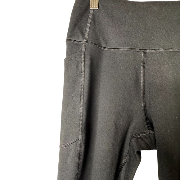 Victorias Secret Black Leggings Medium 26" Inseam Pockets VS Womens Victoria's - Picture 3 of 8